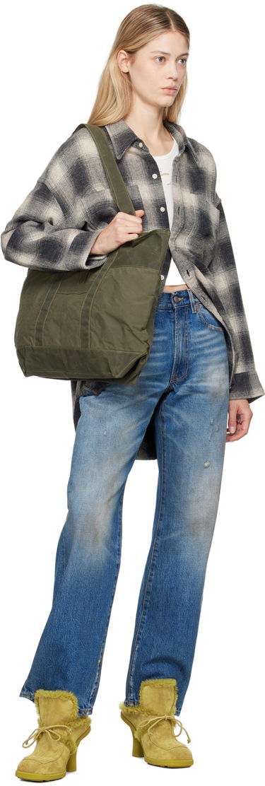 Jeans R13 R13 Alice Slim Straight-Leg Jeans Blå | R13WD086 D145A, 3