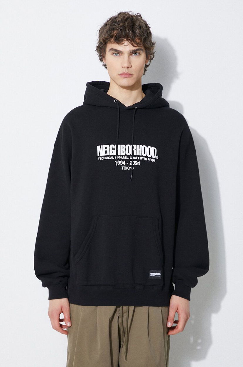 Sweatshirt Neighborhood NEIGHBORHOOD Classic Hoodie Sort | 241FPNH.CSM04