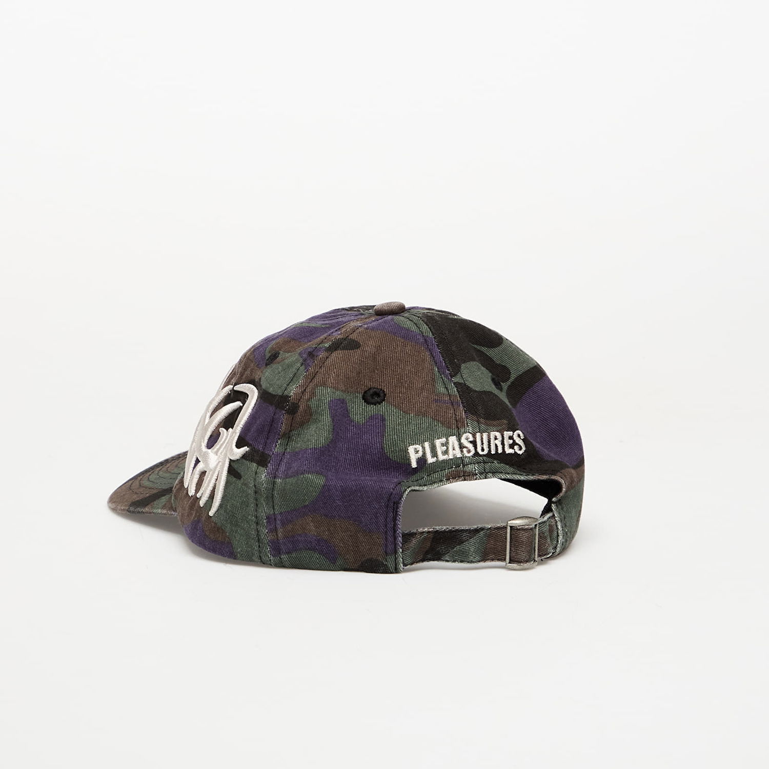 Kasket Pleasures Lean Camo Universal Cap Flerfarvet | P25F091-WOODLAND, 1