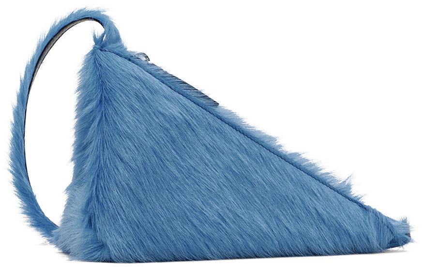 Skuldertaske Marni Prisma Triangle Bag Blå | SBMQ0094Q0 P4122, 1