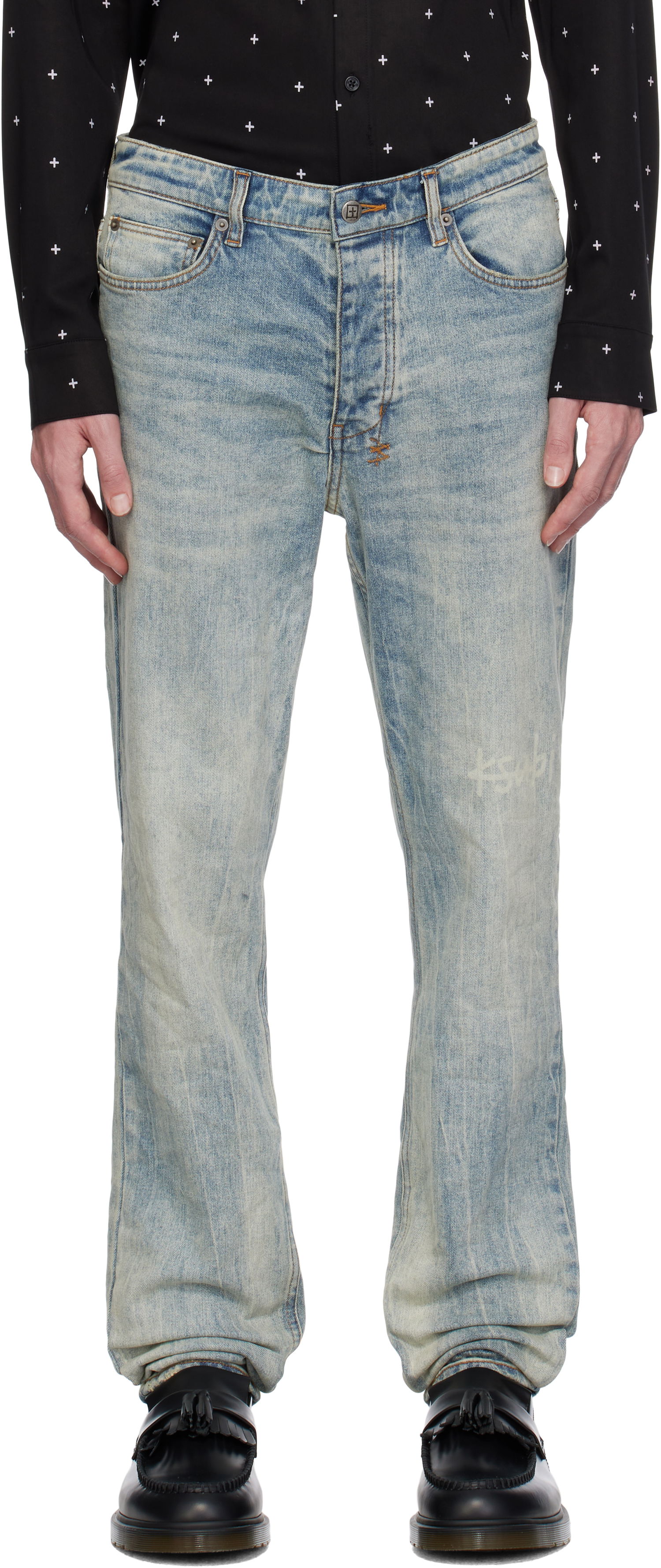 Jeans Ksubi Chitch Stairway Jeans Blå | MFA24DJ054, 0
