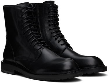 Tøj Ann Demeulemeester Ann Demeulemeester Danny Leather Boots Sort | 2201-M-C01-380-099, 3