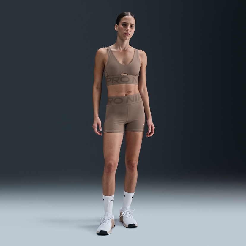 Bh Nike Pro Sculpt High-Waisted 3" Bike Shorts Brun | FV7033-233