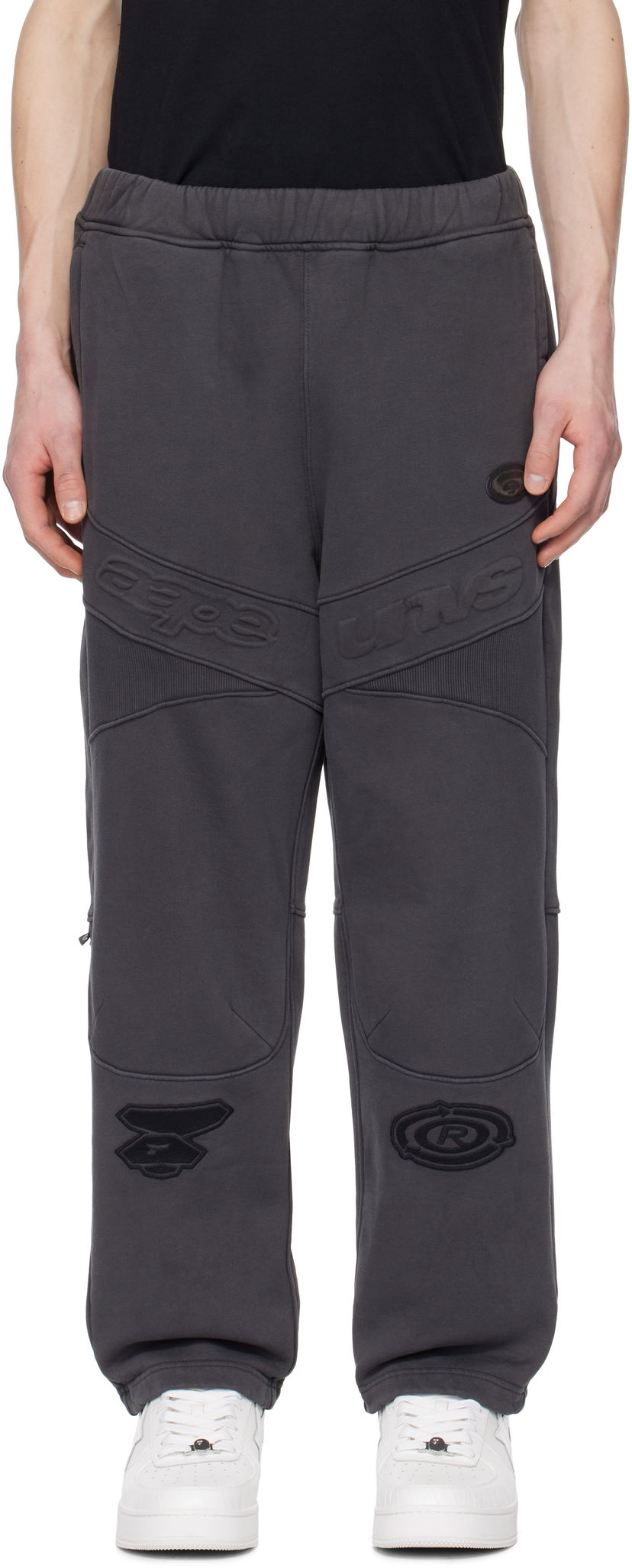 Joggingbukser AAPE by A Bathing Ape AAPE by A Bathing Ape Main Sweatpants Grå | AAPPTMB644XXNBKL
