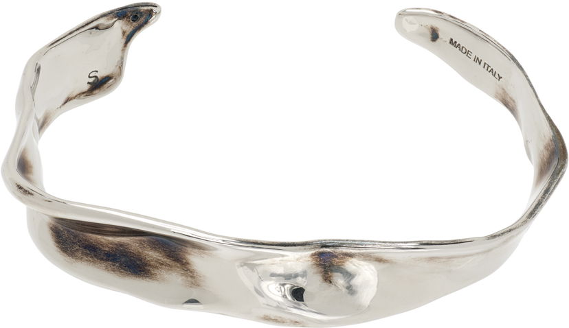 Armbånd Dries Van Noten Dries Van Noten Anatomic Bangle Bracelet Made in Italy Metalisk | 252-028229-083