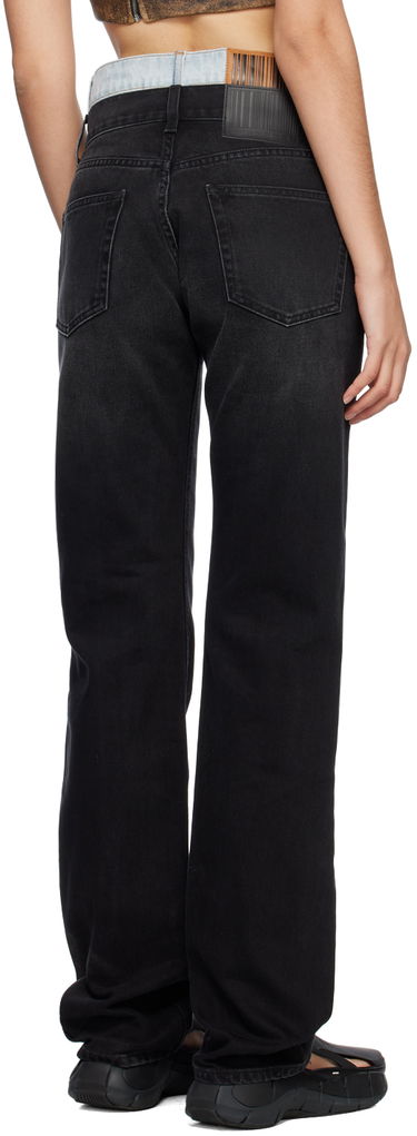 Jeans VETEMENTS VTMNTS Double Waist Jeans Sort | VL16PA400B, 2