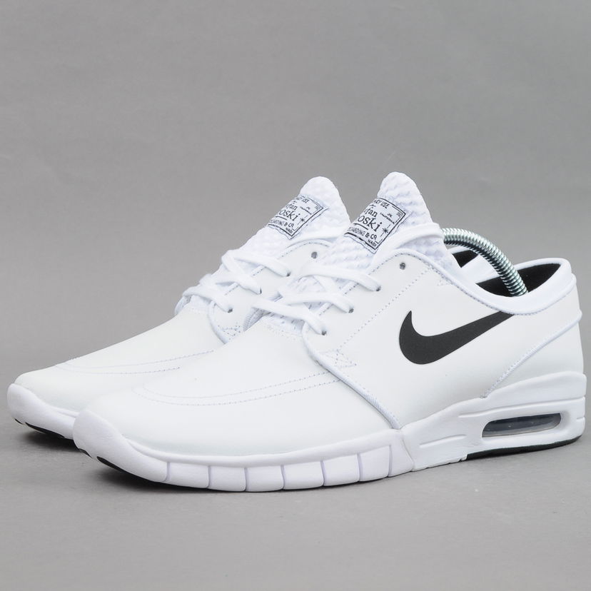 Skateboarding Nike SB Stefan Janoski Max L Hvid | 685299-100