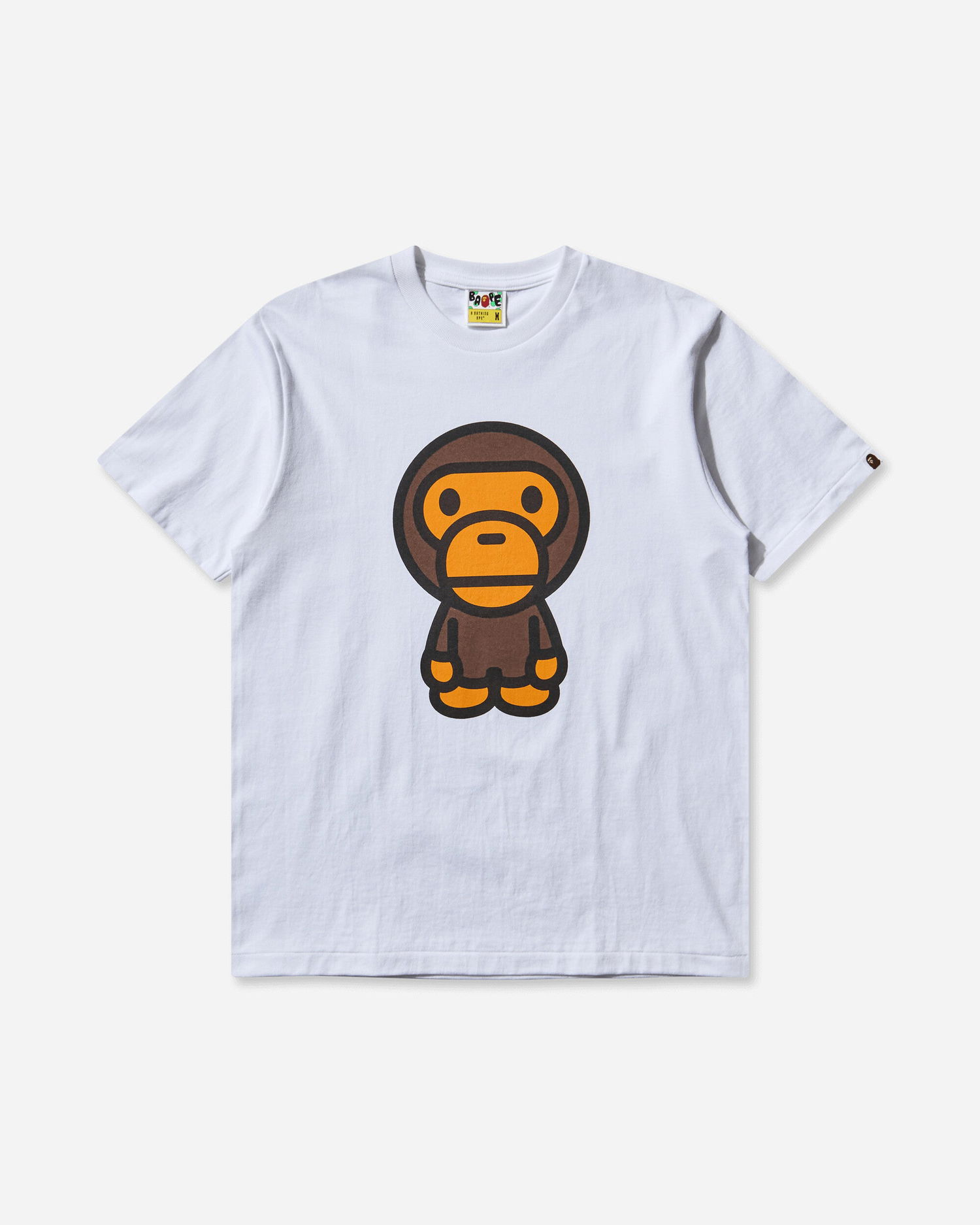 T-shirt BAPE Big Baby Milo T-Shirt Hvid | 2L80110002 WHITE, 1