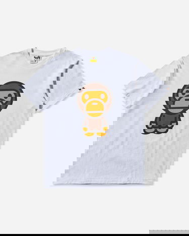 T-shirt BAPE Big Baby Milo T-Shirt Hvid | 2L80110002 WHITE, 1