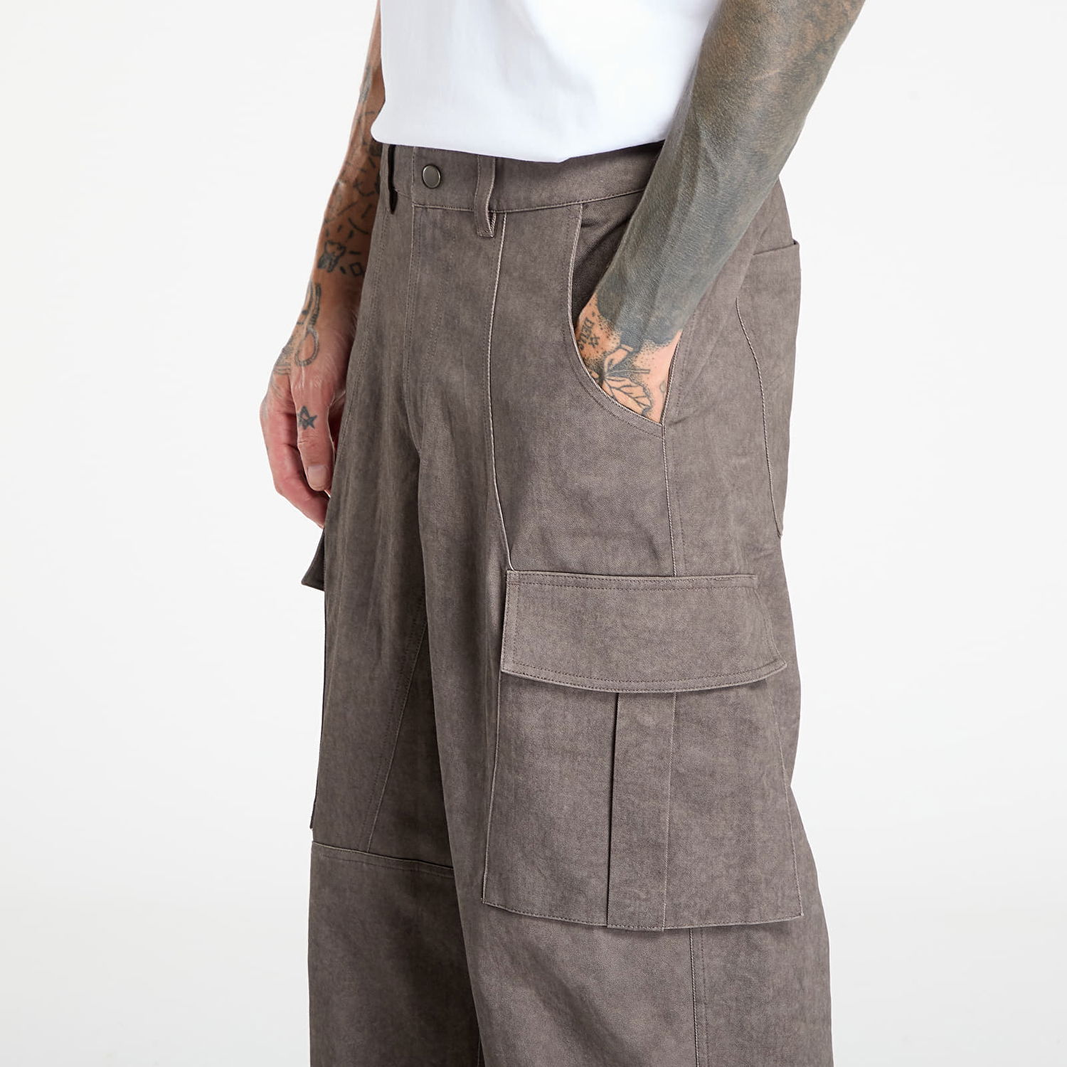 Cargo bukser Dime DIME Ultimate Cargo Pants Brun | DIMESU2513TAU, 1