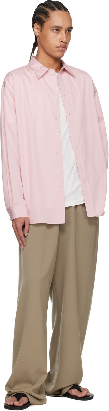 Skjorte The Row Classic Fit Shirt Hvid | 636-W2068, 3