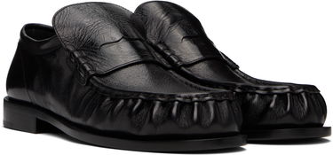 Tøj Dries Van Noten Dries Van Noten Leather Loafers Sort | MS251-1324, 3