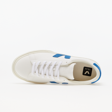 Sneakers og sko Veja Campo Chromefree "White/Swedish Blue" Hvid | CP0502818B, 4