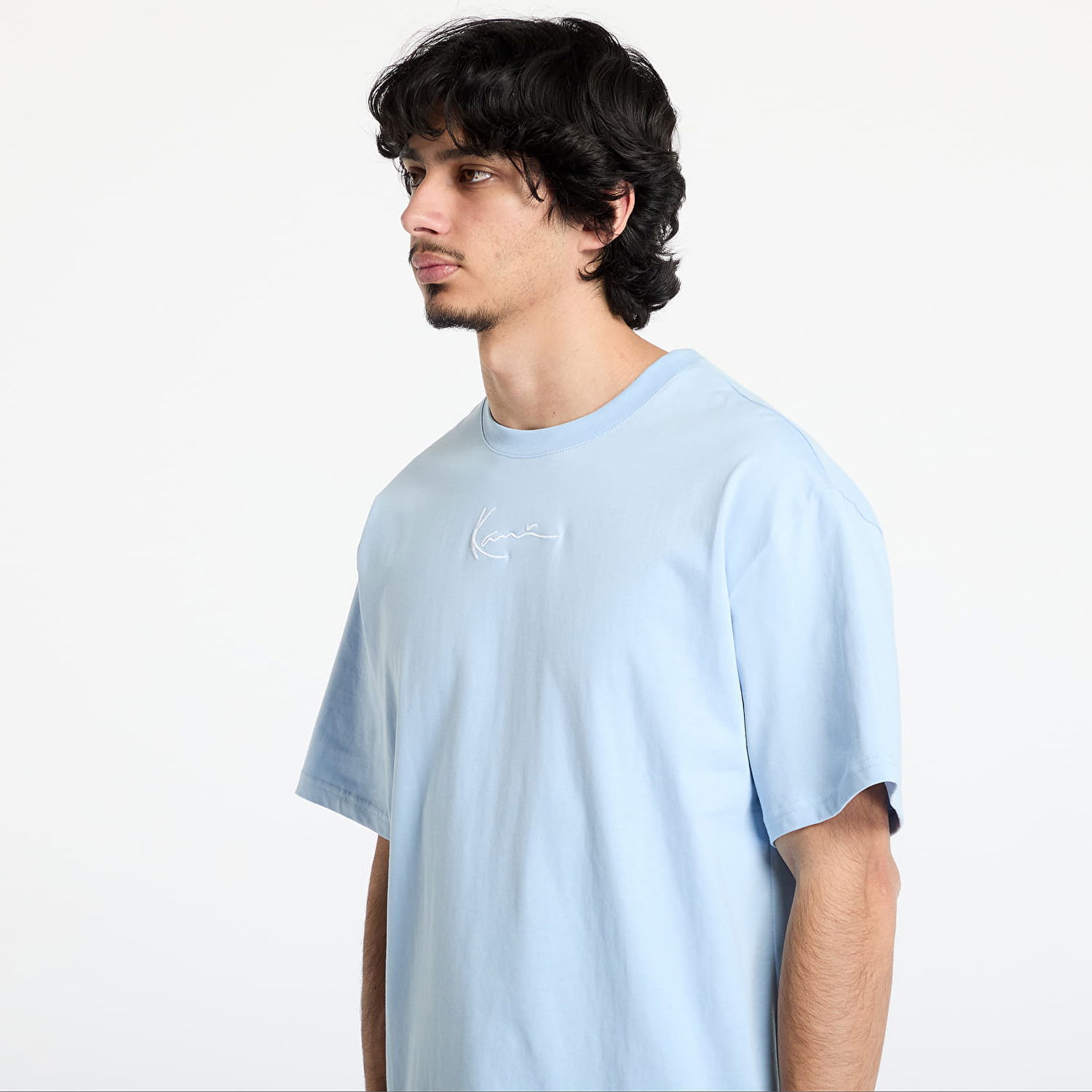 T-shirt Karl Kani Karl Kani Small Signature Essential Tee Blå | 60300338, 1