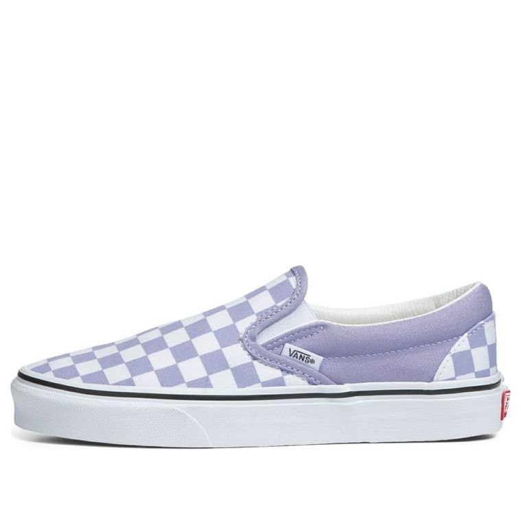 Sneakers og sko Vans Vans Slip-On Checkerboard Lilla | VN0A5AO8ZS0