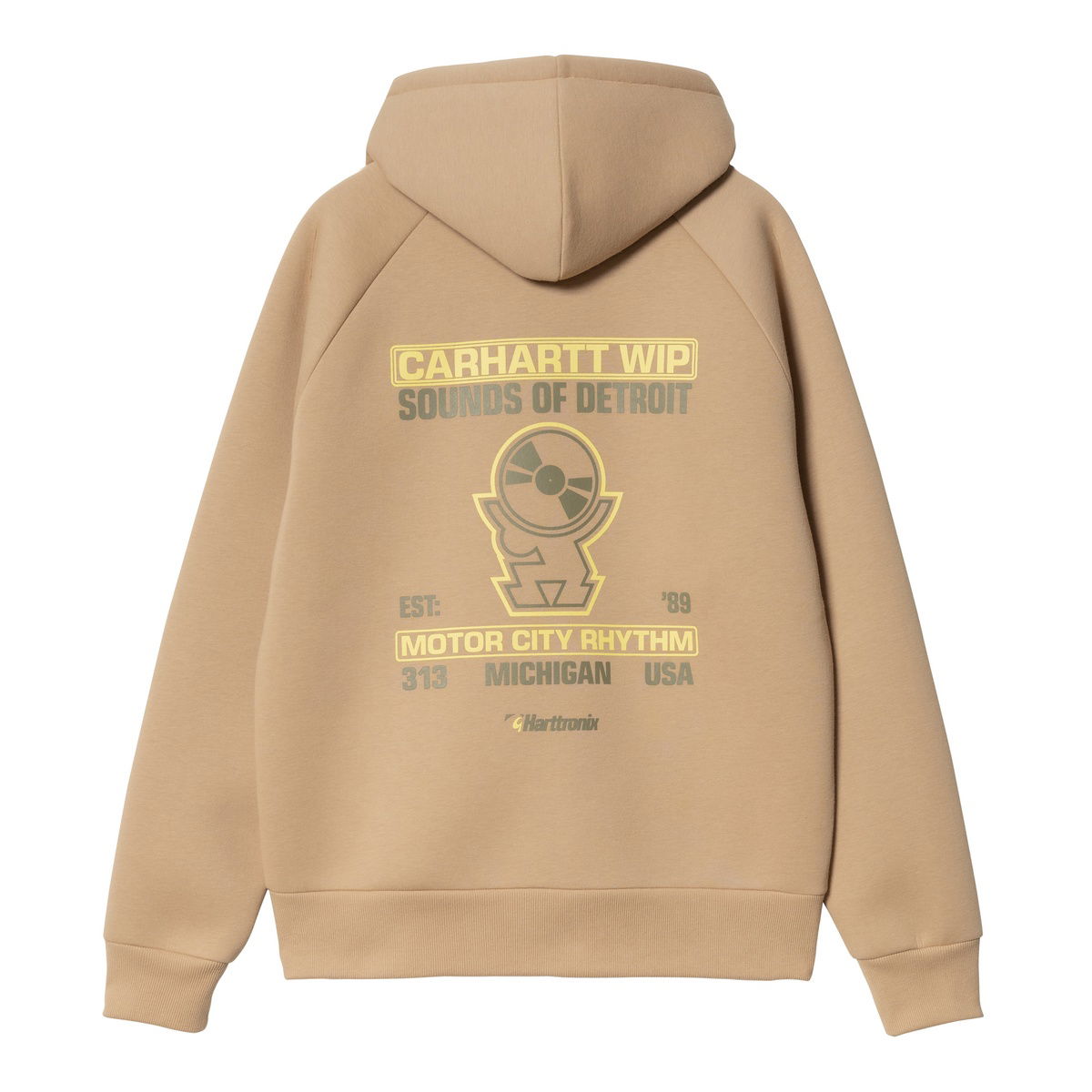 Sweatshirt Carhartt WIP Harttronix Car-Lux Hooded Jacket Beige | I034454_7, 1