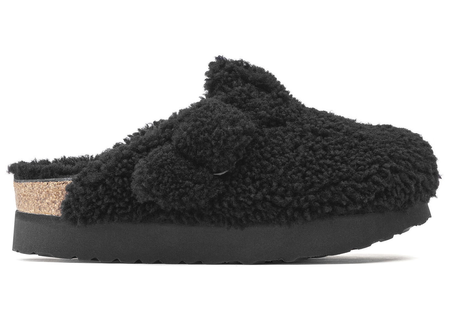 Sneakers og sko Birkenstock Boston Big Buckle Shearling Teddy Sort | 1021734, 0