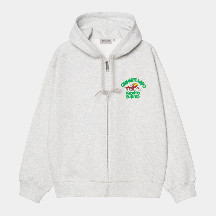 Sweatshirt Carhartt WIP Carhartt WIP Pronto Zip-Up Hoodie Grå | I035177_9