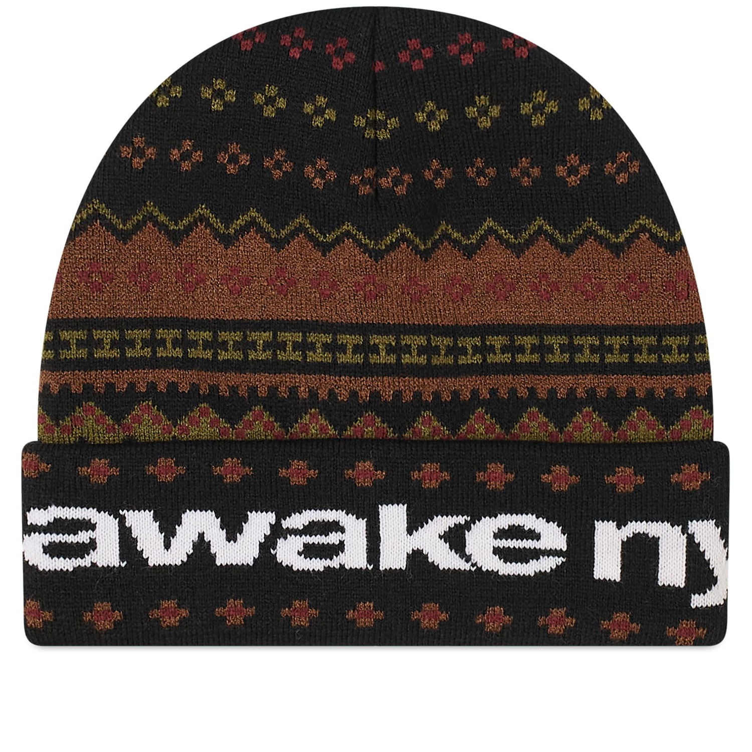 Beanie Awake NY Xtra Lodge Beanie Sort | AWK-FW23-HT009-BKM, 0