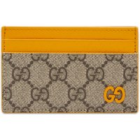 Tegnebog Gucci GG Supreme Card Holder Beige | 768248-FACQC-9750, 1