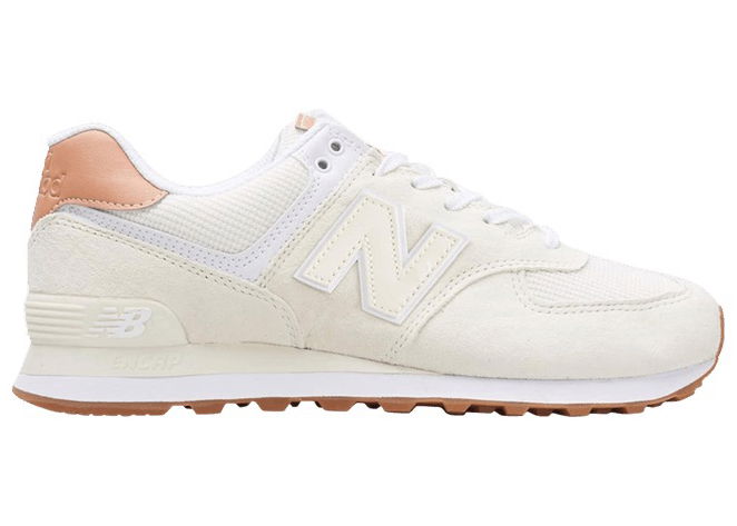 Sneakers og sko New Balance 574 "Ecru Tint White Mahogany" Hvid | ML574TYD, 0