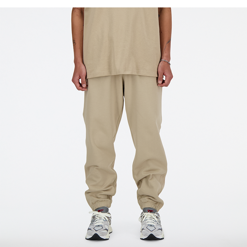 Bukser og jeans New Balance Trousers Beige | MP41508SOT, 0