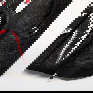Rygsæk BAPE A BATHING APE Neon Camo Shark Day Pack Black Sort | 001BAK301007M BLK, 2