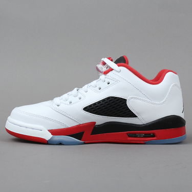Sneakers og sko Jordan Air Jordan 5 Retro Low ''Fire Red'' 2016 GS Hvid | 314338-101, 0