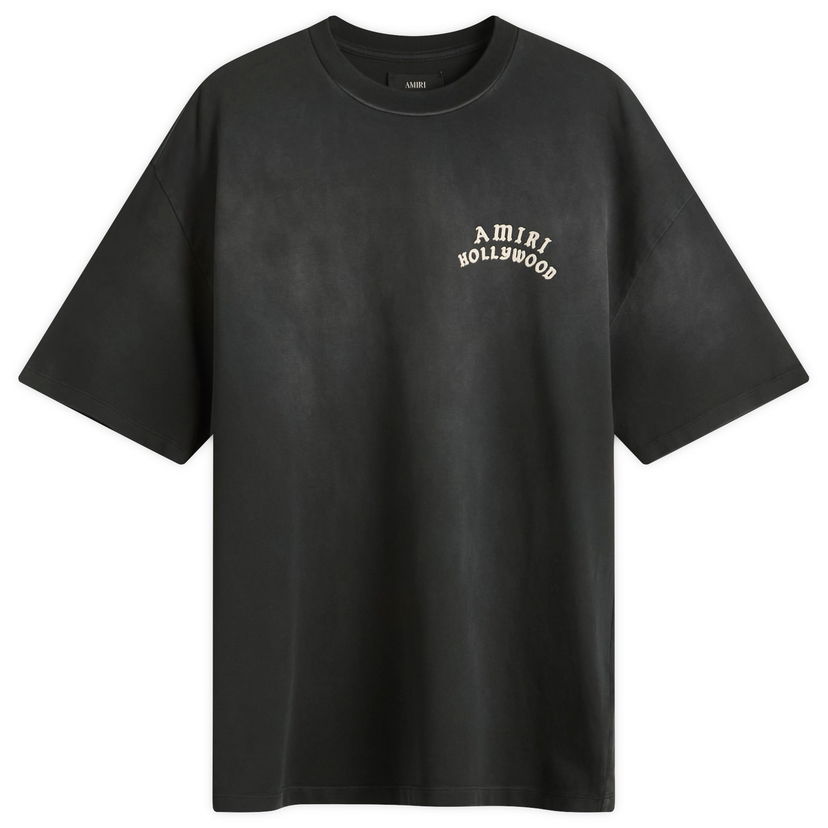 T-shirt AMIRI Amiri Hollywood Oversized T-Shirt, Size Large Sort | AMJYTE1204-Black