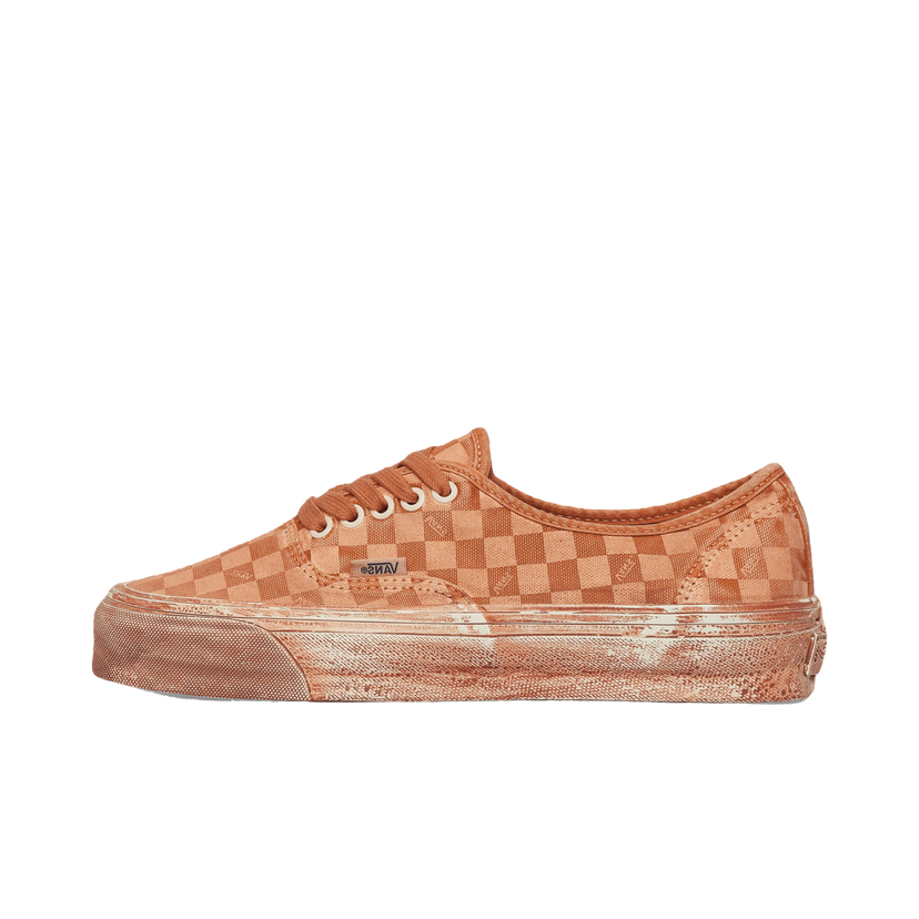 Sneakers og sko Vans Authentic LX Reissue 44 Dip Dye Checkerboard Orange | VN0007QZ52K1