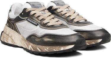 Sneakers og sko DSQUARED2 Dsquared2 Sprinter Hvid | SNM0401_Y7708184, 3