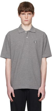 Maison Kitsuné Fox Head Patch Polo