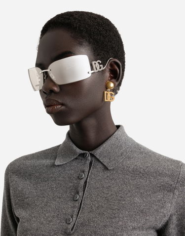 Solbriller Dolce & Gabbana Dolce & Gabbana Statement Sunglasses Metalisk | VG2319VM56G9V000, 1