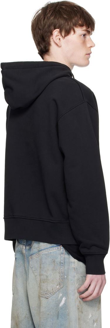 Sweatshirt Jean Paul Gaultier Jean Paul Gaultier Printed Fire Hoodie Sort | 25/03-W-TO296-J003-001501, 2