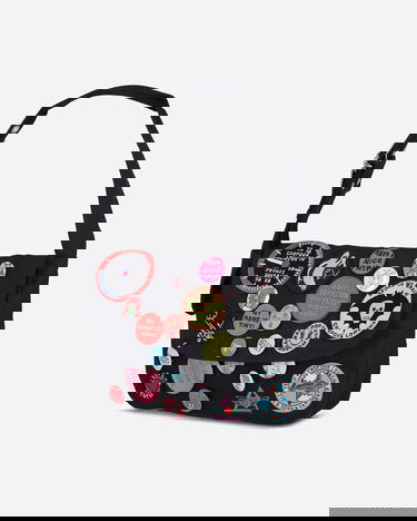 Skuldertaske Chopova Lowena Patches Decorated Shoulder Bag Sort | 6455 BLCK, 0
