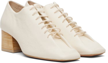 Smykker LEMAIRE LEMAIRE Souris Classic 55 Derby Heels Hvid | FO0246 LL0070, 3