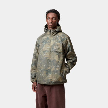 Vindjakke Carhartt WIP Carhartt WIP Camo Pullover Windbreaker Grøn | I030821_9, 0