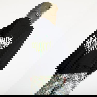 Sweatshirt Marcelo Burlon Marcelo Burlon County Goth Boxy Hoodie Sort | CMBB10CS25FLE0021052, 5