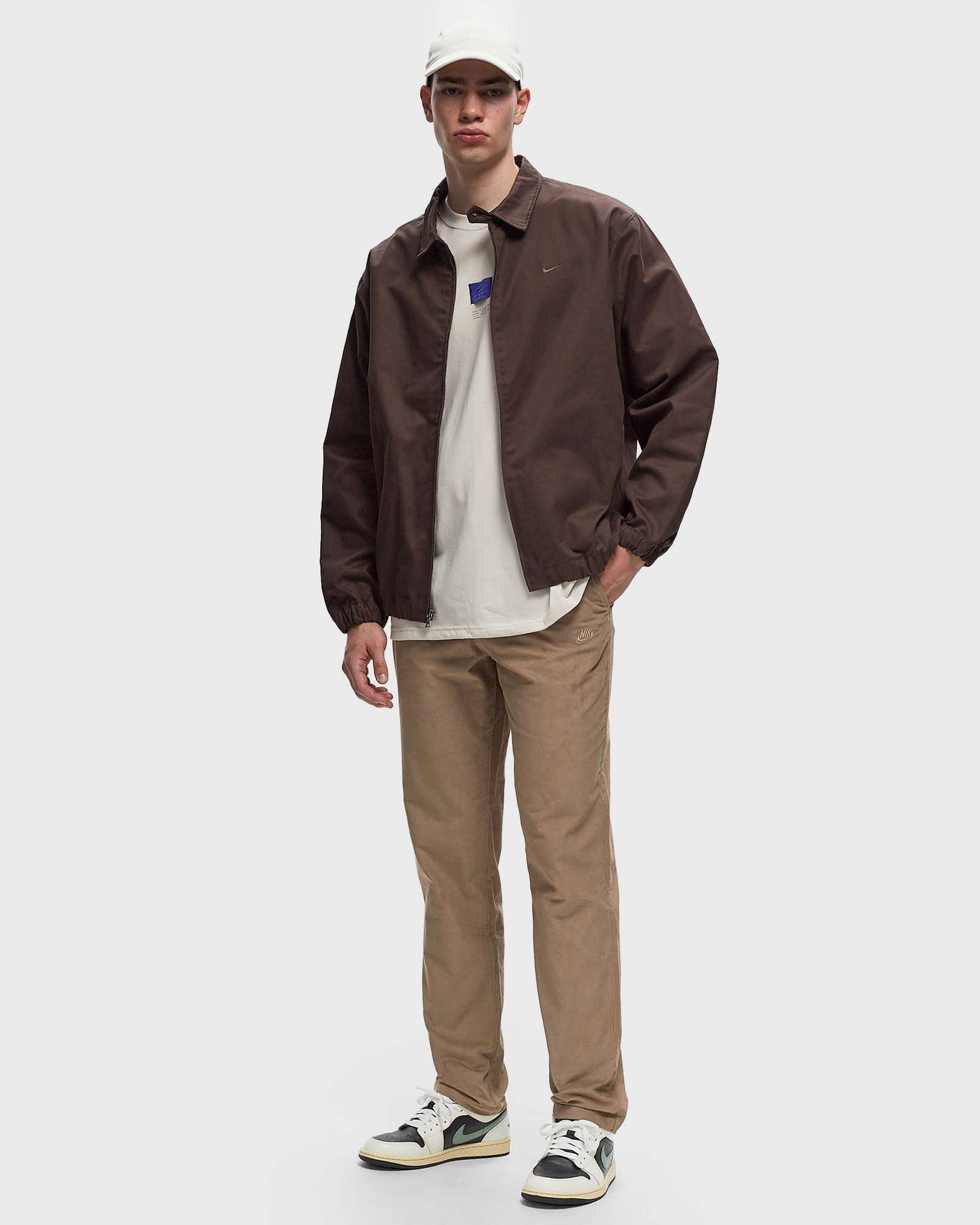 Bukser Nike Club Corduroy Chino Pants men Casual Pants Beige | FZ0786-247, 1