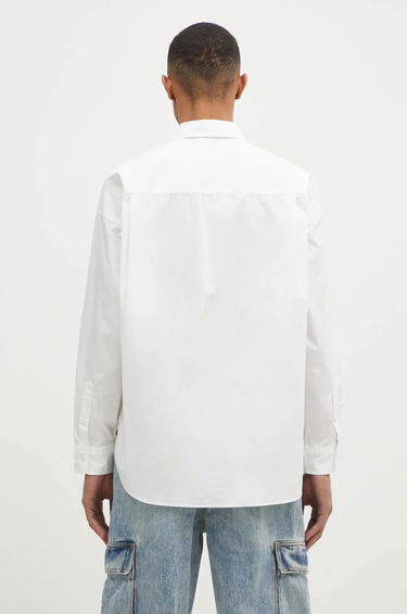 Skjorte Neighborhood NEIGHBORHOOD Relaxed Fit Shirt Hvid | 242SPNH.SHM03, 2