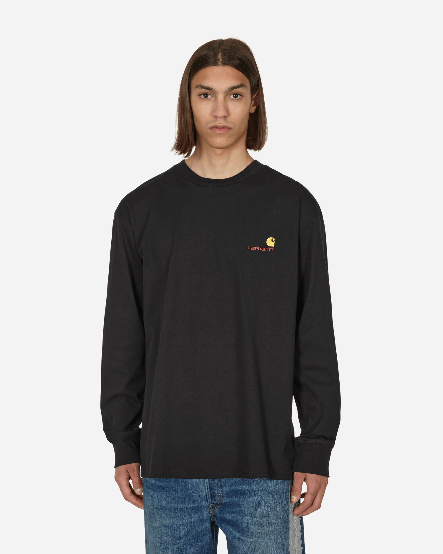 Sweatshirt Carhartt WIP American Script Grå | I029955 89XX, 1
