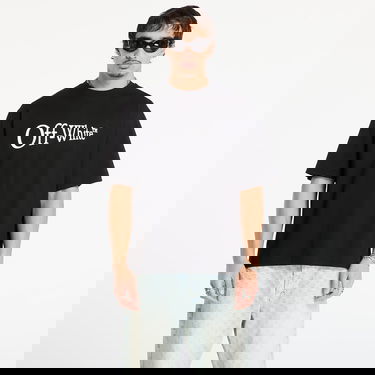 T-shirt Off-White Run Arrow Skate Short Sleeve T-Shirt XXL Sort | OMAA120F25JER00F1001, 0