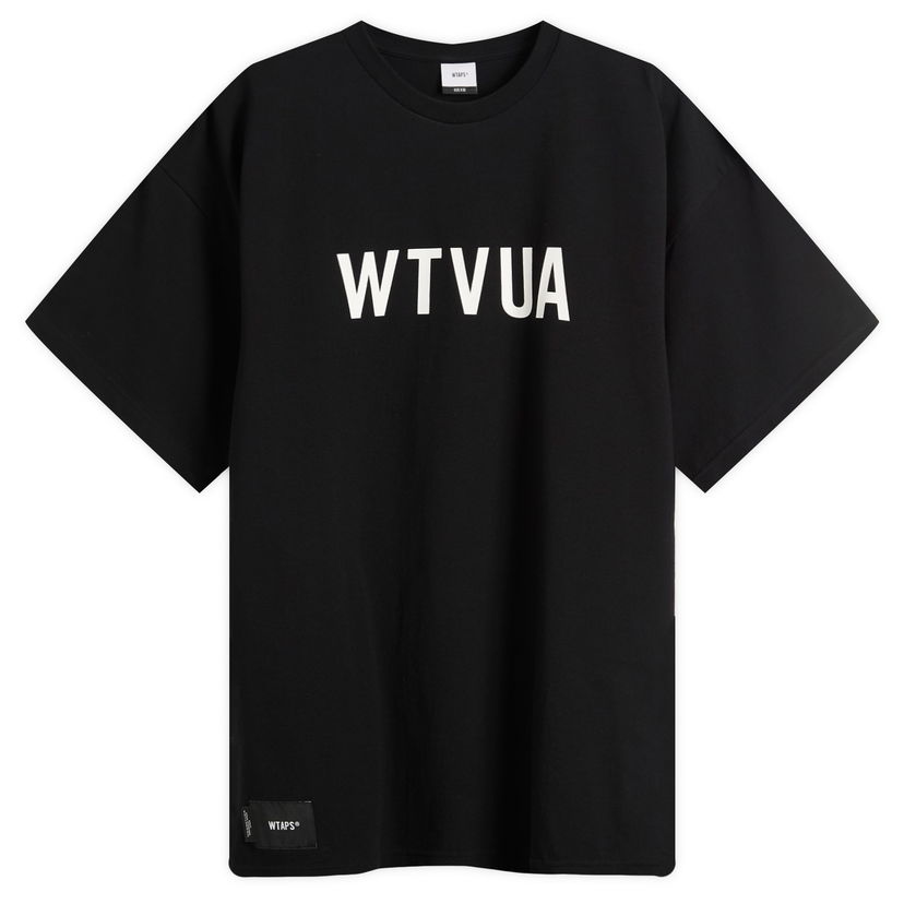 T-shirt WTAPS T-Shirt TSSC WTVUA Sort | 251ATDT-STM04S-BLK