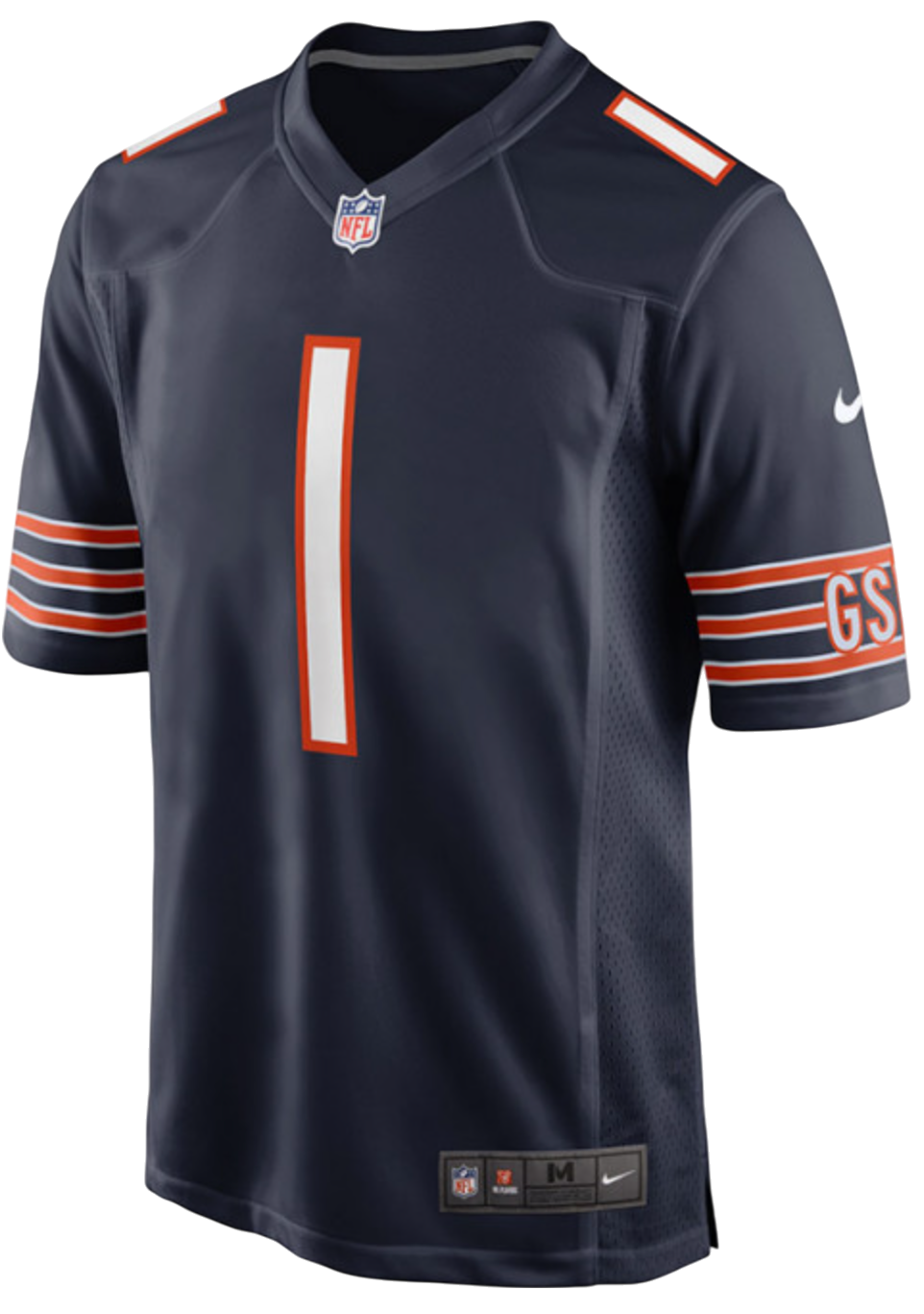 Jersey Nike Nike NFL Chicago Bears Home Jersey Mørkeblå | 67nm-cbgh-7qf-2nm-67nm-cbgh-7qf-2nm, 0