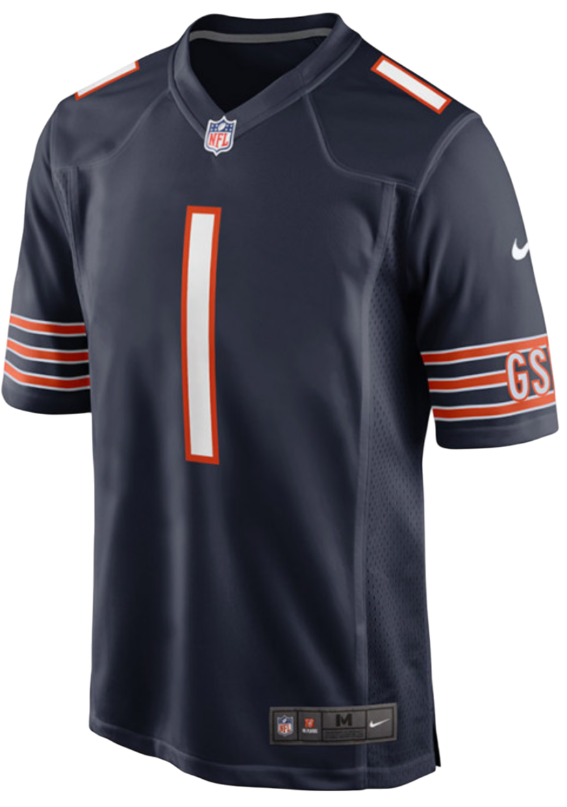 Jersey Nike Nike NFL Chicago Bears Home Jersey Mørkeblå | 67nm-cbgh-7qf-2nm-67nm-cbgh-7qf-2nm