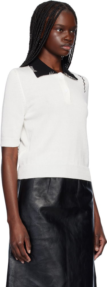 Polo skjorte Marni Marni Cotton Polo Hvid | POMD0049EQ UFCN54, 1
