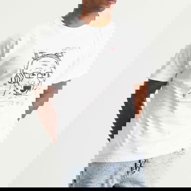 T-shirt Dime Dime Live Graphic T-Shirt, Size Large Hvid | DIMEFA2566WHT, 2