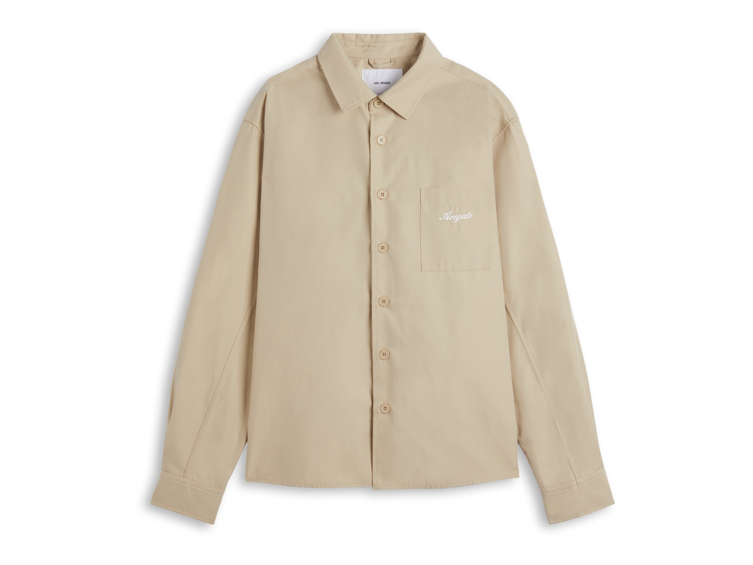 Skjorte AXEL ARIGATO Flow Overshirt Beige | A0878001, 0
