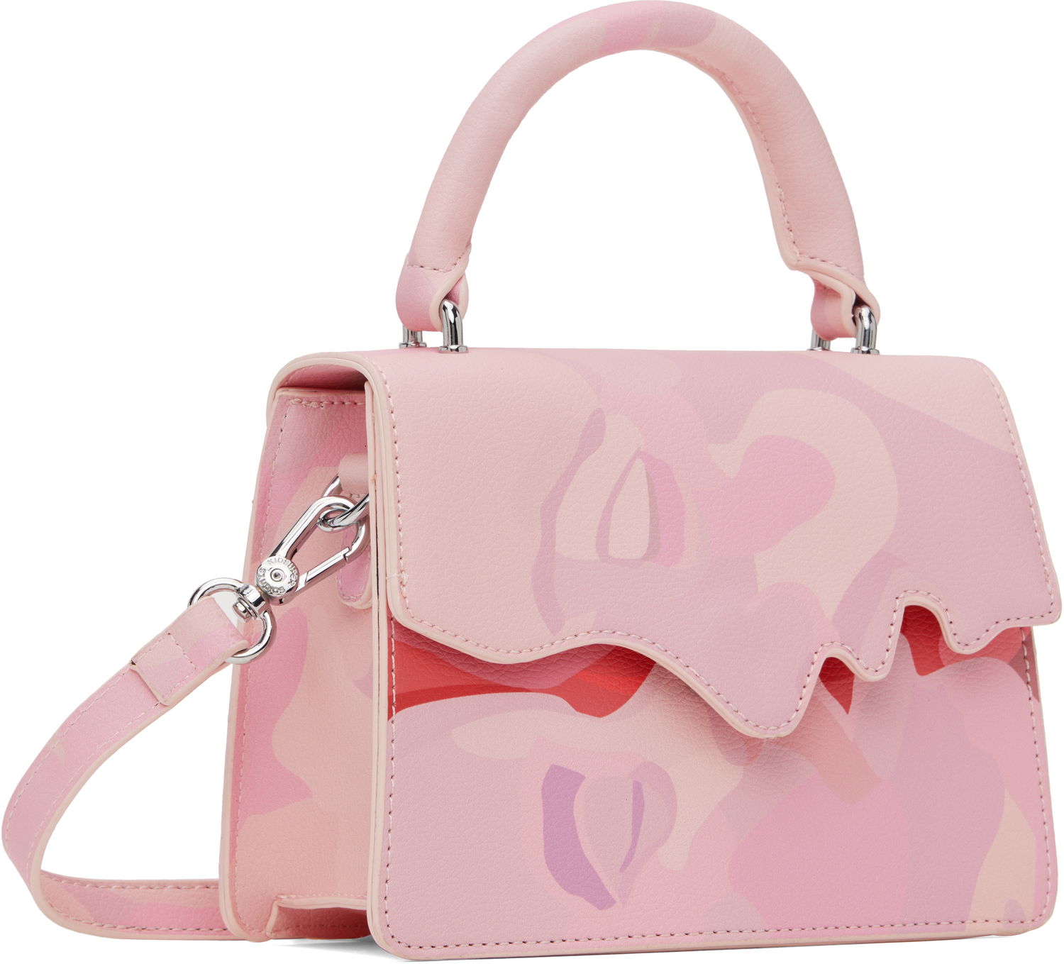 Håndtaske KidSuper KidSuper Kissing Handbag Lyserød | Kissing Bag [Pink], 1