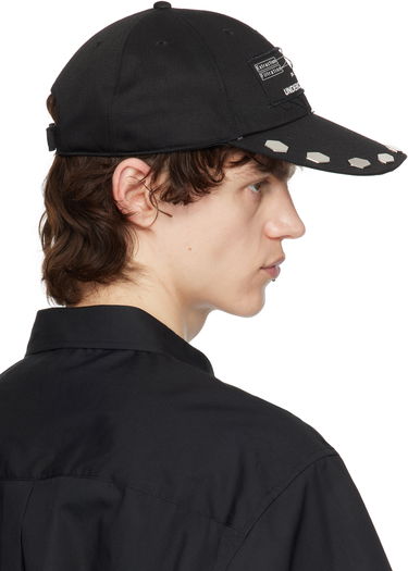 Kasket UNDERCOVER UNDERCOVER Stud Baseball Cap Sort | UP1E4H01, 2